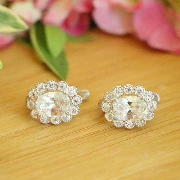 Grand Bazaar Jewelers Jewelry - 925 Sterling Silver with Cubic Zirconia Stones